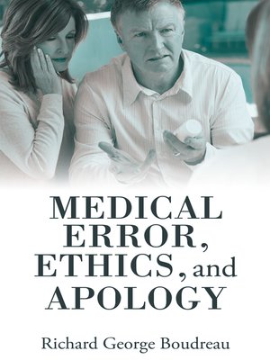 cover image of Medical Error, Ethics, and Apology
